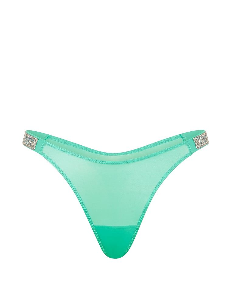 Tange s sjajnim naramenicama za sjaj. Proizvod je plave boje i dolazi iz kolekcije Very Sexy.