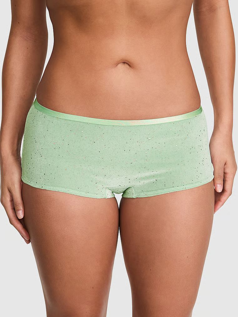 PINK Plišane boyshort gaćice Plush Touch