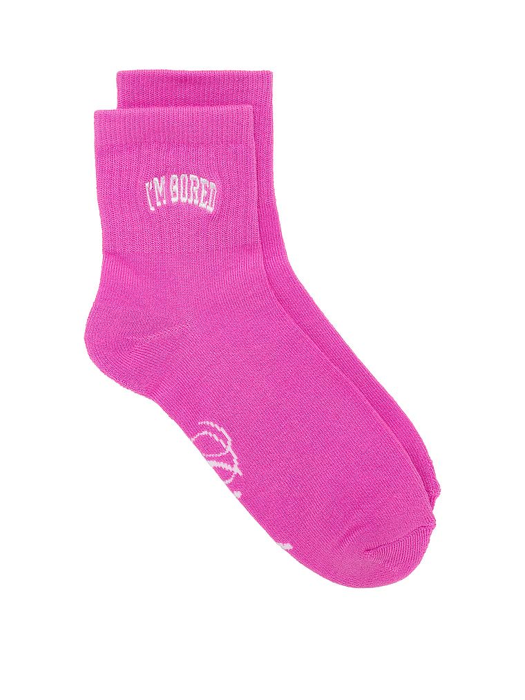 PINK Quarter čarape, 1 par
