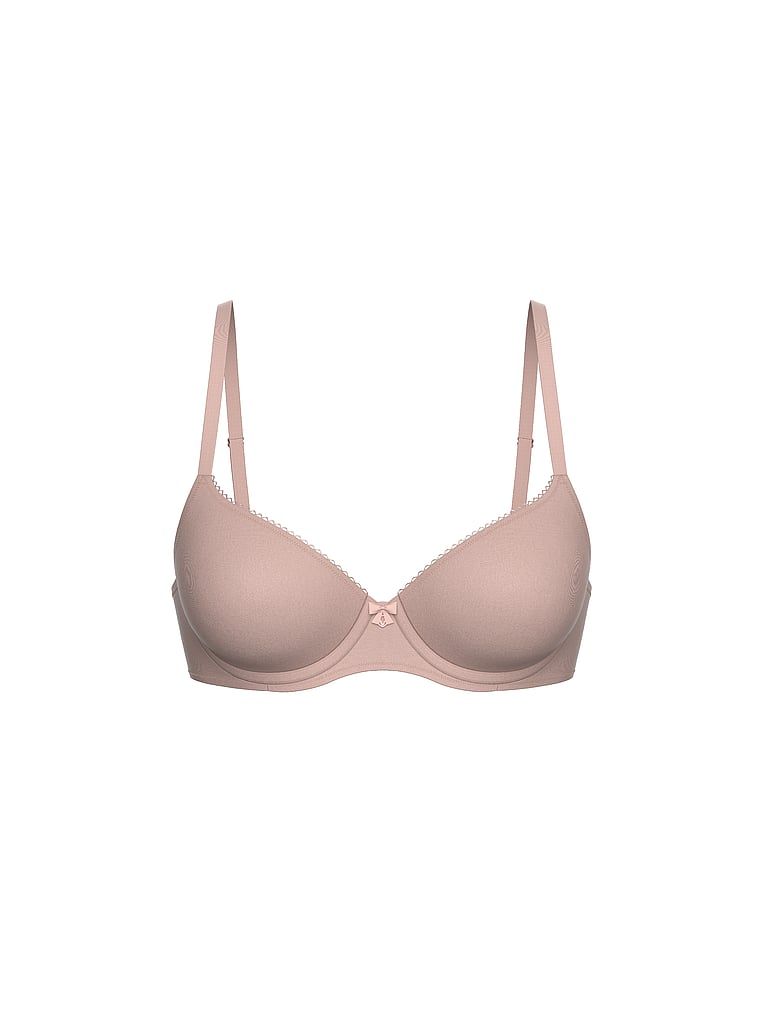 Blago podstavljeni Smooth Demi grudnjak. Proizvod je bež boje i dolazi iz kolekcije Body by Victoria.