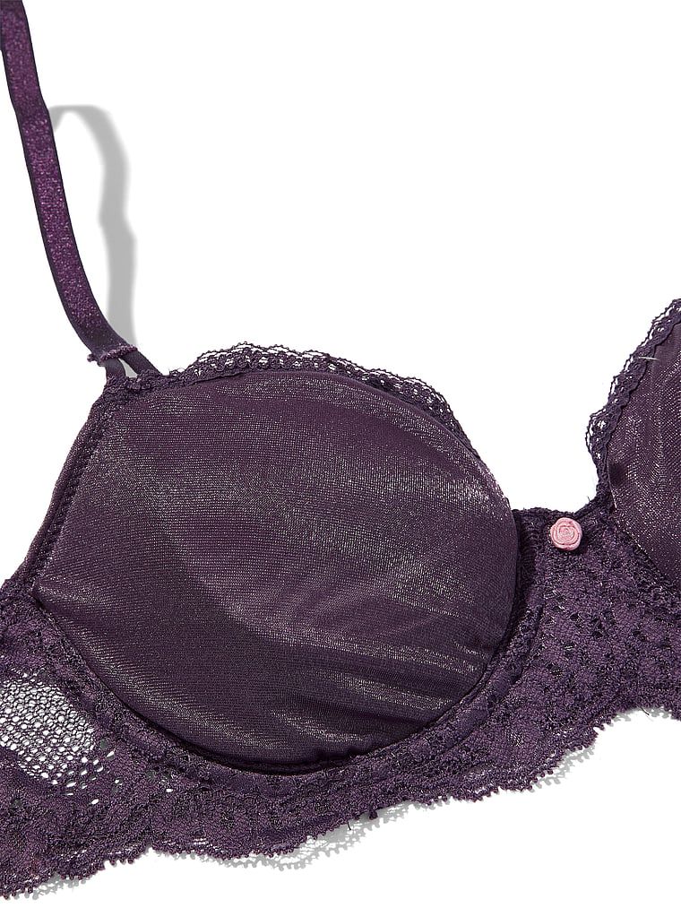 Wicked Sheer Shimmer grudnjak bez podstava. Proizvod je ljubičaste boje i dolazi iz Dream Angels kolekcije.