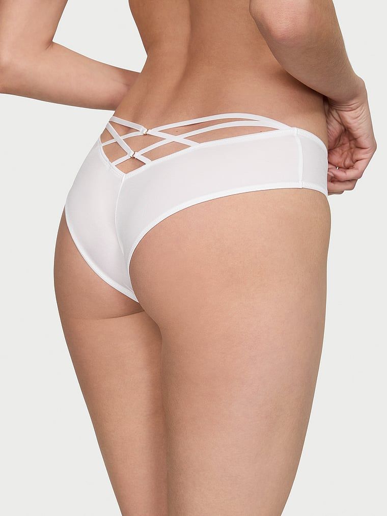 Very Sexy Visoko rezane gaćice s trakicama na stražnjoj strani