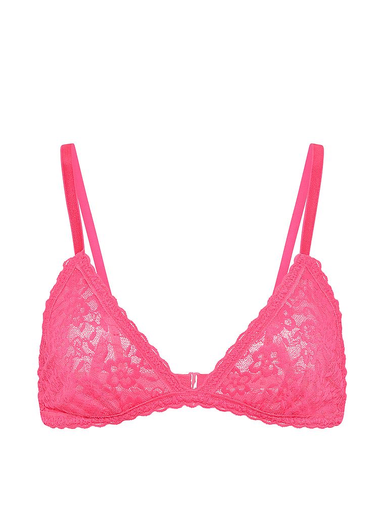 Čipkasti bralet bez podstave. Proizvod je ružičaste boje i dolazi iz Victoria's Secret kolekcije.