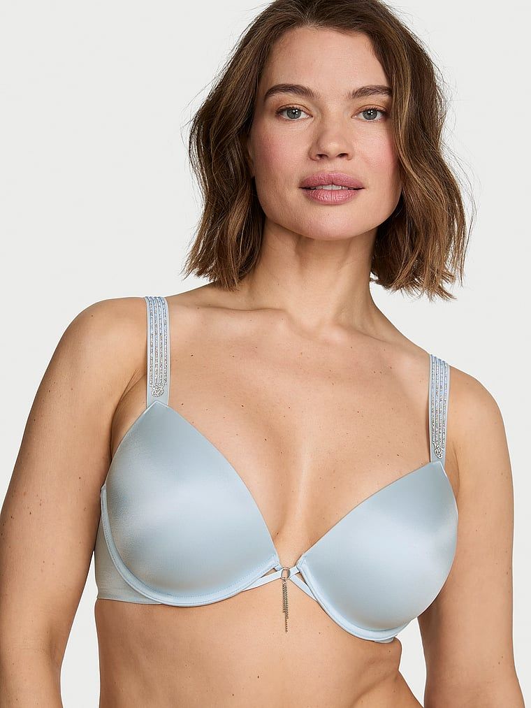 Very Sexy Lagano podstavljeni duboki grudnjak Demi s prugama na naramenicama u ombre uzorku