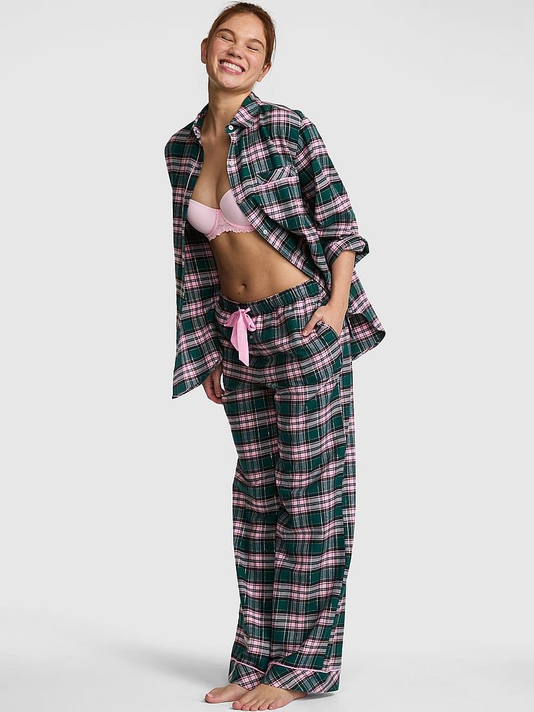 Dugi pidžama komplet Favorite Flannel