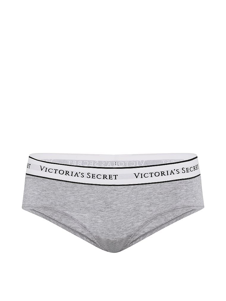 Pamučne gaćice s Cheeky logom u struku. Proizvod je sive boje i dolazi iz kolekcije Cotton.