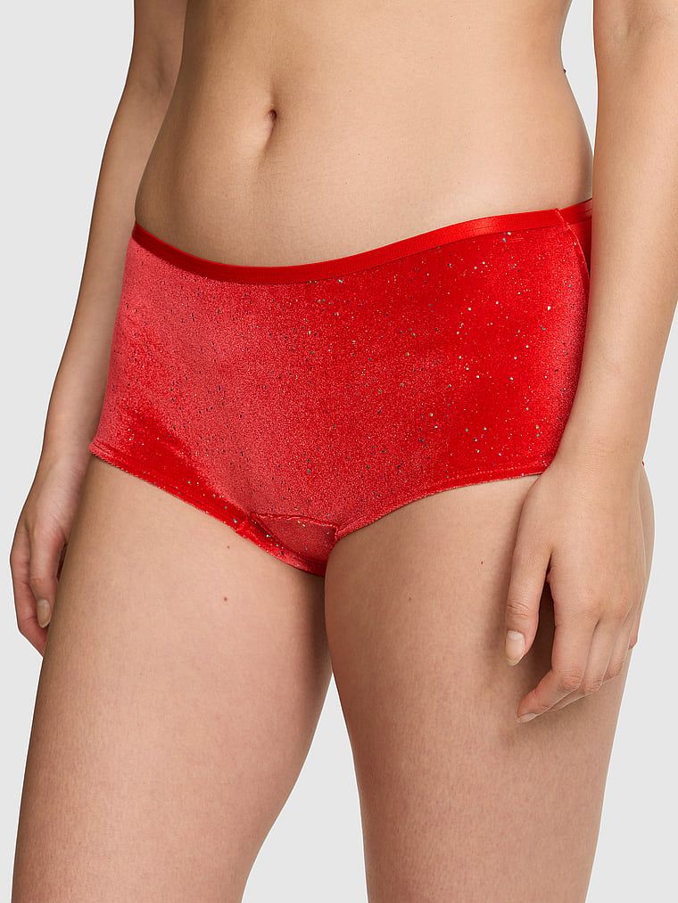 PINK Plišane boyshort gaćice Plush Touch