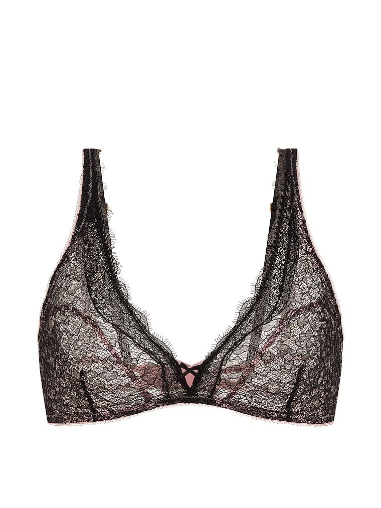 Čipkasti bralet bez žica Tease. Proizvod je ružičaste boje i dolazi iz Victoria's Secret kolekcije.