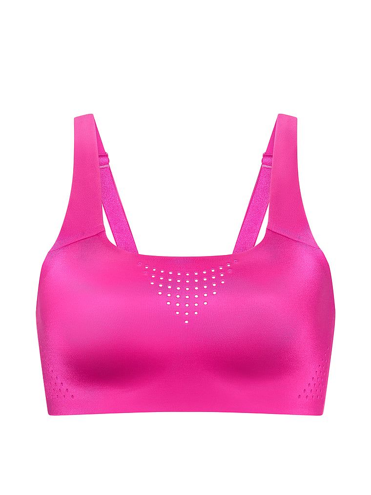 VSX Featherweight Max GlossyTech sportski grudnjak s maksimalnom podrškom. Proizvod je ružičaste boje i dolazi iz VSX kolekcije.