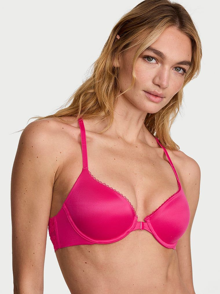 Body by Victoria Lagano podstavljeni čipkasti grudnjak Racerback Demi