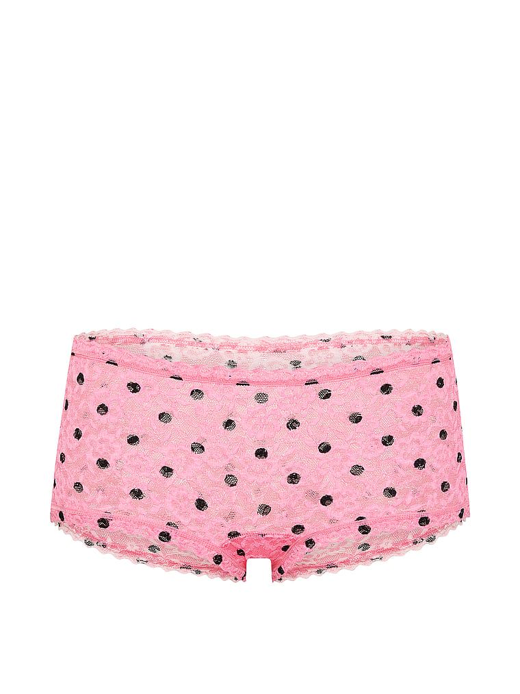 Čipkaste kratke hlače, kratke hlače s niskim strukom Boyshorts. Proizvod ima šareni uzorak i dolazi iz Lacie kolekcije.