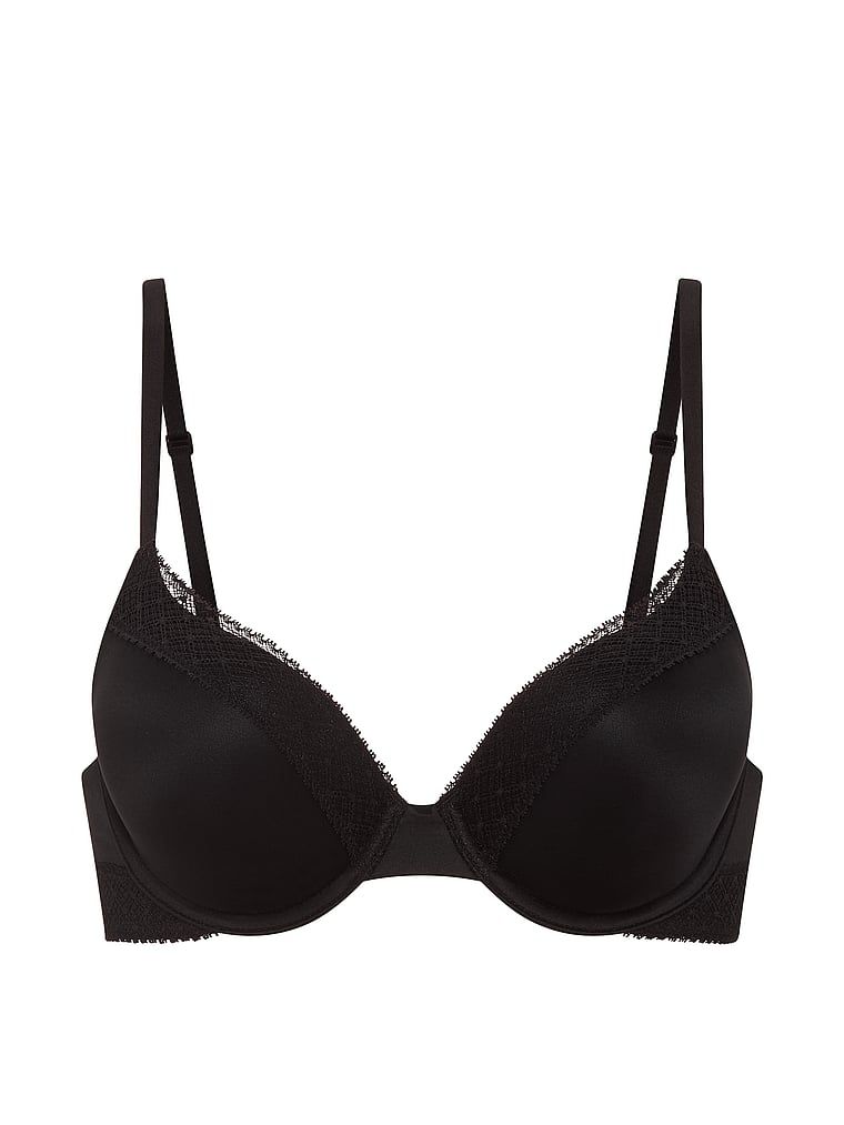 Push-up grudnjak s čipkom Perfect Shape Lace-Trim. Proizvod je crne boje i dolazi iz kolekcije Body by Victoria.