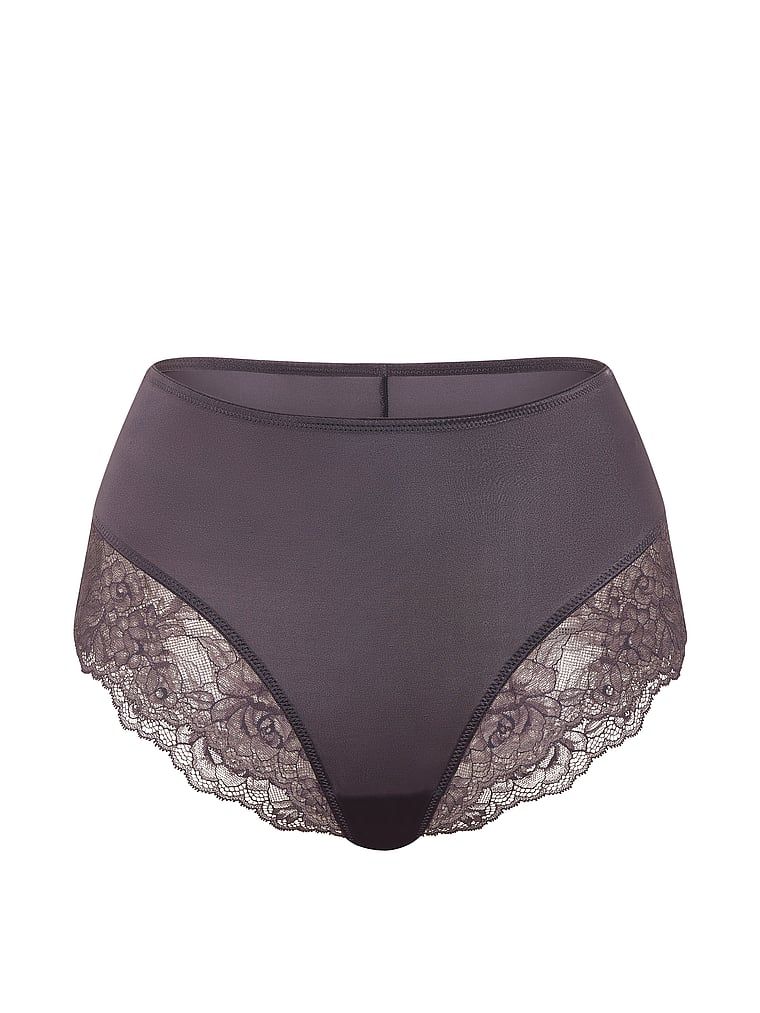 Gaćice s visokim strukom i čipkom Smooth Lace-Trim. Proizvod je sive boje i dolazi iz kolekcije Very Sexy.