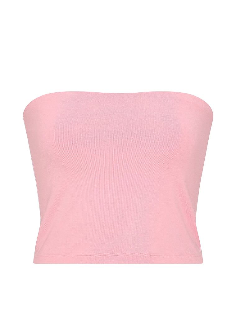 Pamučni top bez naramenica. Proizvod je ružičaste boje i dolazi iz Angel Essentials kolekcije.