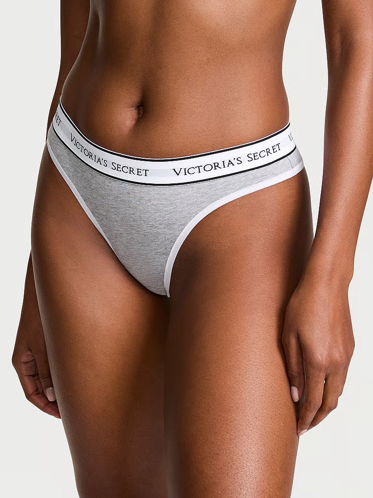 Cotton Pamučne tange s logotipom