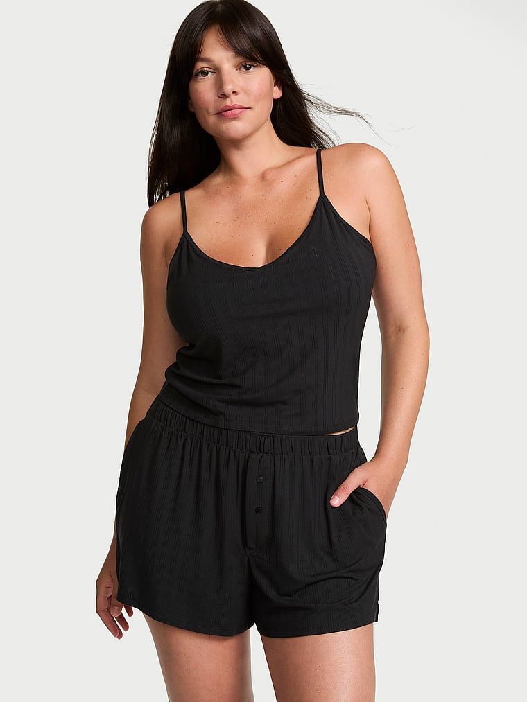 Victoria's Secret SoSoft Komplet majice od modala i kratkih hlačica