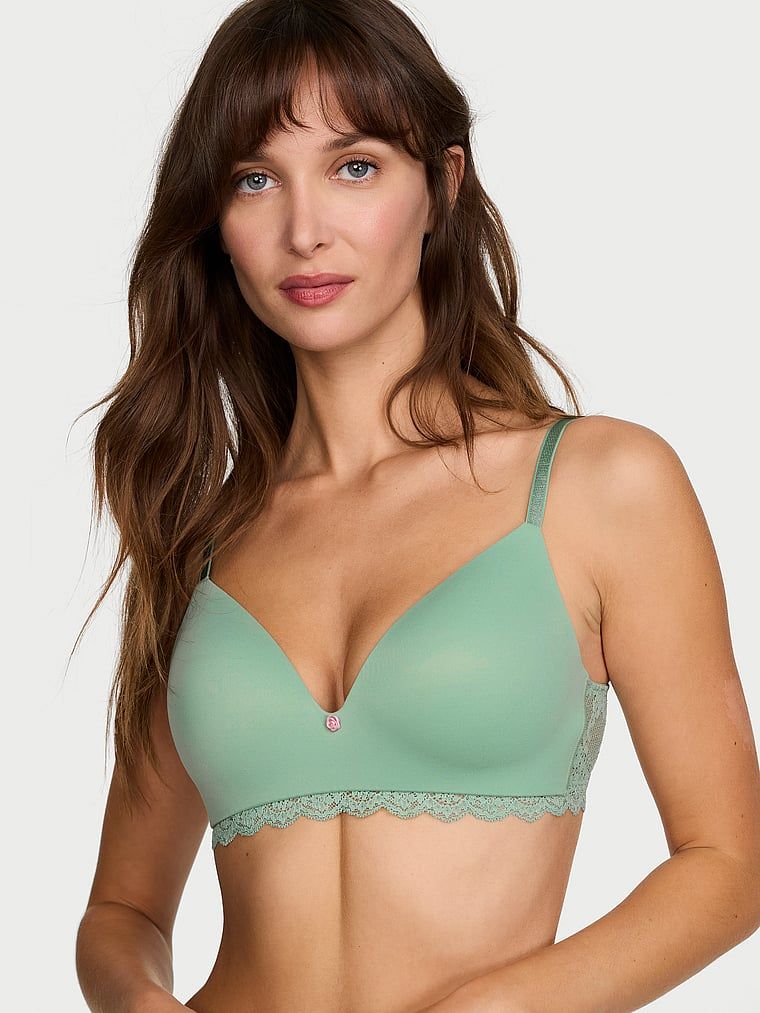 Dream Angels Zaglađujući čipkasti push-up grudnjak bez žice