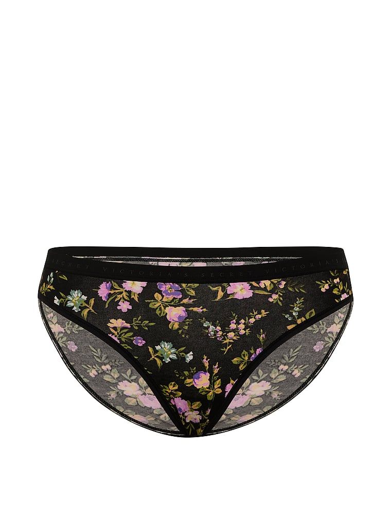 Pamučne bikini gaćice. Proizvod je cvjetne boje i dolazi iz Victoria's Secret kolekcije.