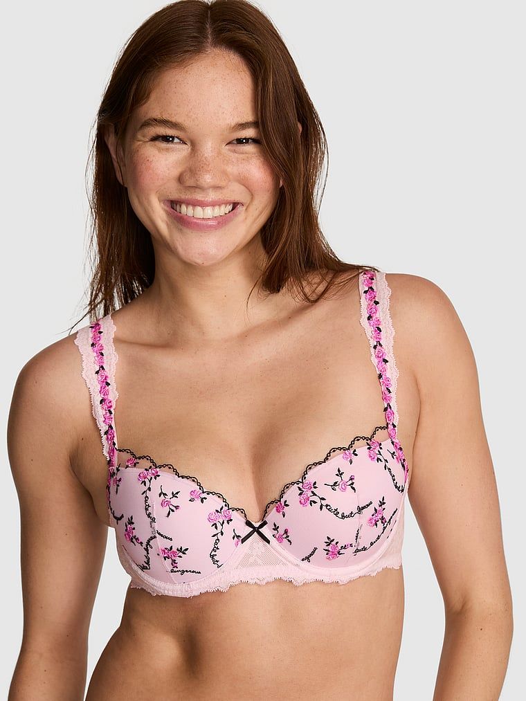Balconette push-up grudnjak PINK Wink