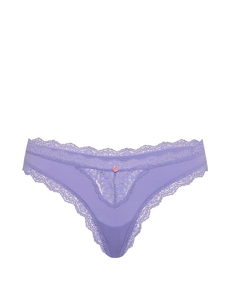 Tange s čipkastim rubom. Proizvod je plave boje i dolazi iz kolekcije Dream Angels.