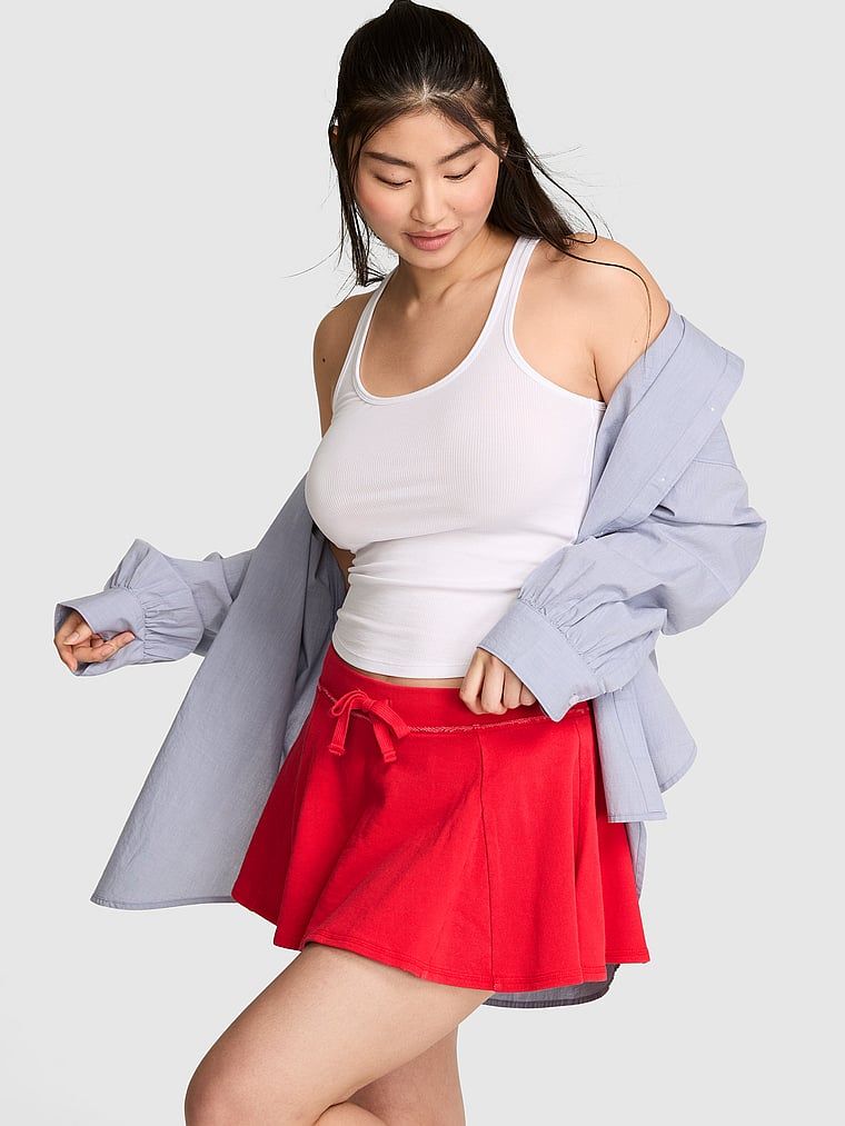 PINK Campus Terry Flirty skort suknja