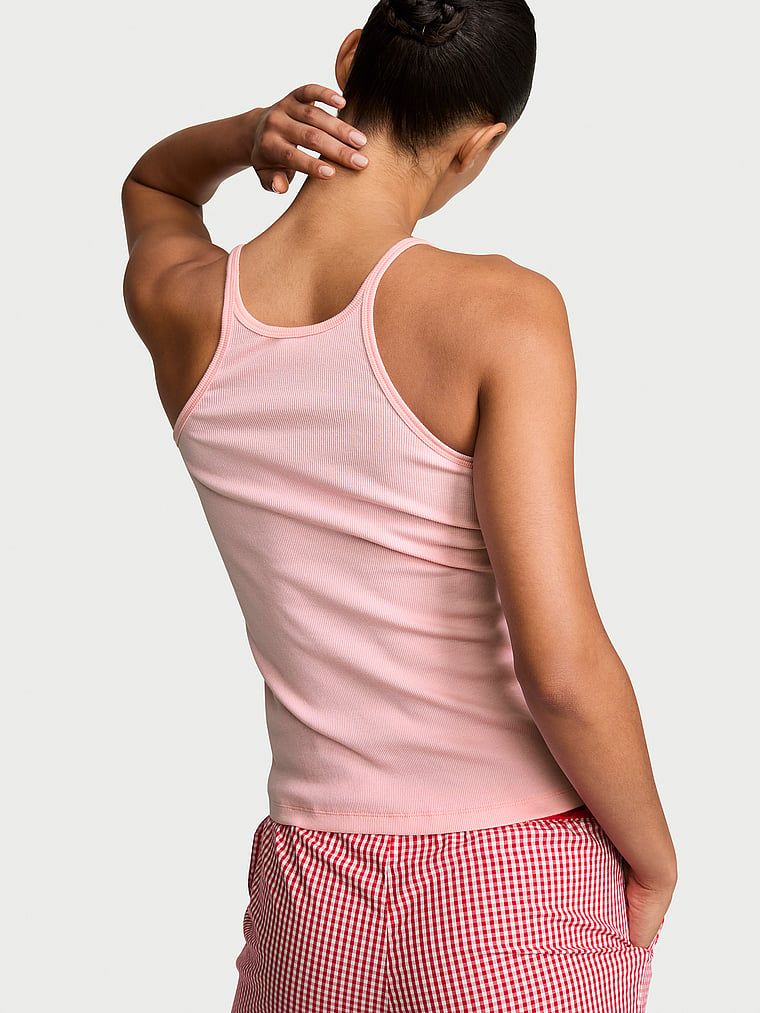 Mix & Match pamučna majica za spavanje. Proizvod je ružičaste boje i dolazi iz Victoria's Secret kolekcije.
