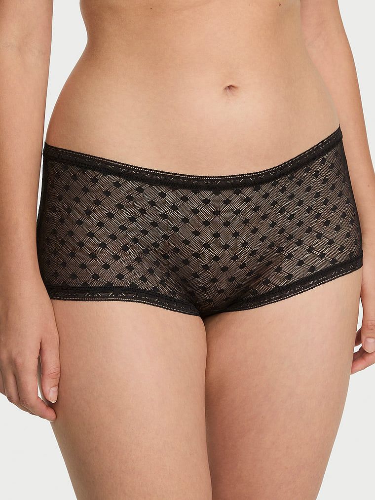 Lacie Boyshort gaćice niskog struka Dot Geo Lace