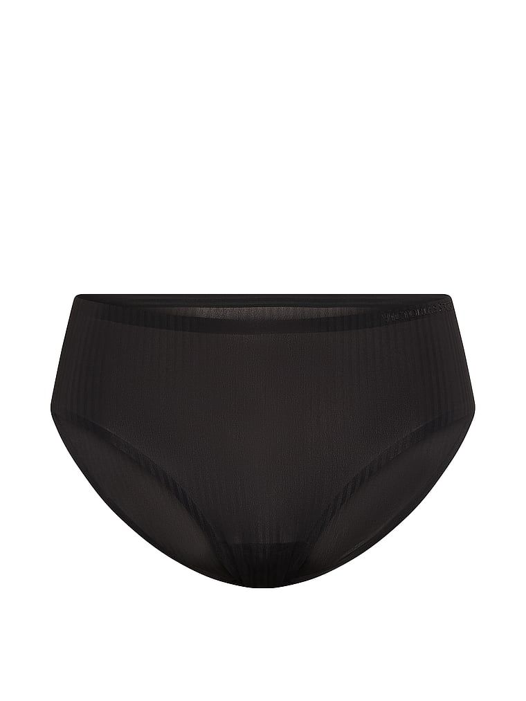 Flex Shadow Stripe Bikini gaćice. Proizvod je crne boje i dolazi iz kolekcije Body by Victoria.