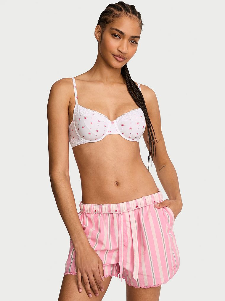 Victoria's Secret Klasične pamučne kratke hlače pidžame koje se mogu kombinirati