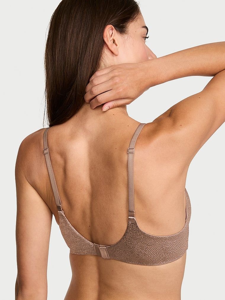 FlexFactor Demi grudnjak s blagom podstavom. Proizvod je smeđe boje i dolazi iz kolekcije Body by Victoria.