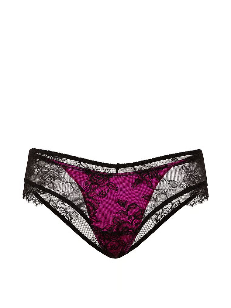 Nanesite Cheeky čipkaste gaćice. Proizvod je ružičaste boje i dolazi iz kolekcije Very Sexy.