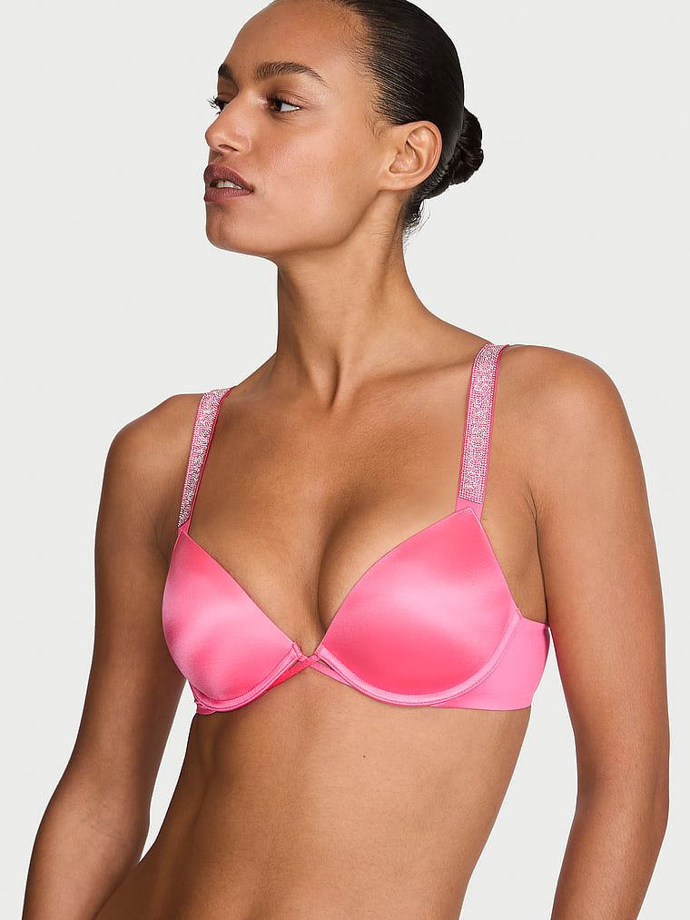 Push-up grudnjak Shine Strap. Proizvod je ružičaste boje i dolazi iz kolekcije Very Sexy.