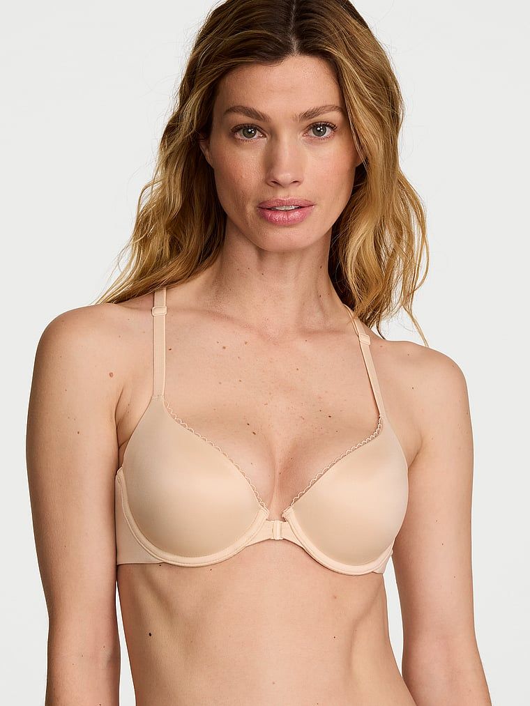 Body by Victoria Lagano podstavljeni čipkasti grudnjak Racerback Demi