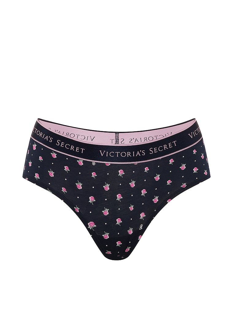 Pamučne gaćice s Cheeky logom u struku. Proizvod je cvjetne boje i dolazi iz kolekcije Cotton.