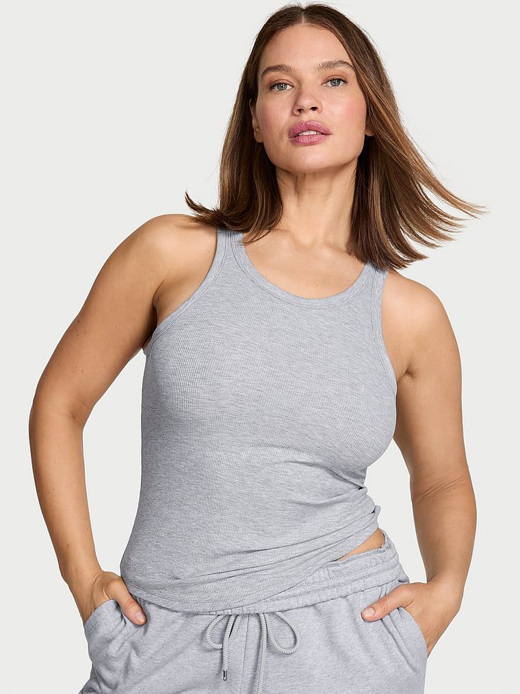 Angel Essentials VS Iconic Rib majica bez rukava s racerback leđima