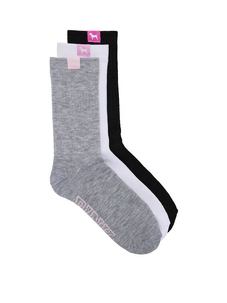 PINK Crew čarape, pakiranje od 3 para