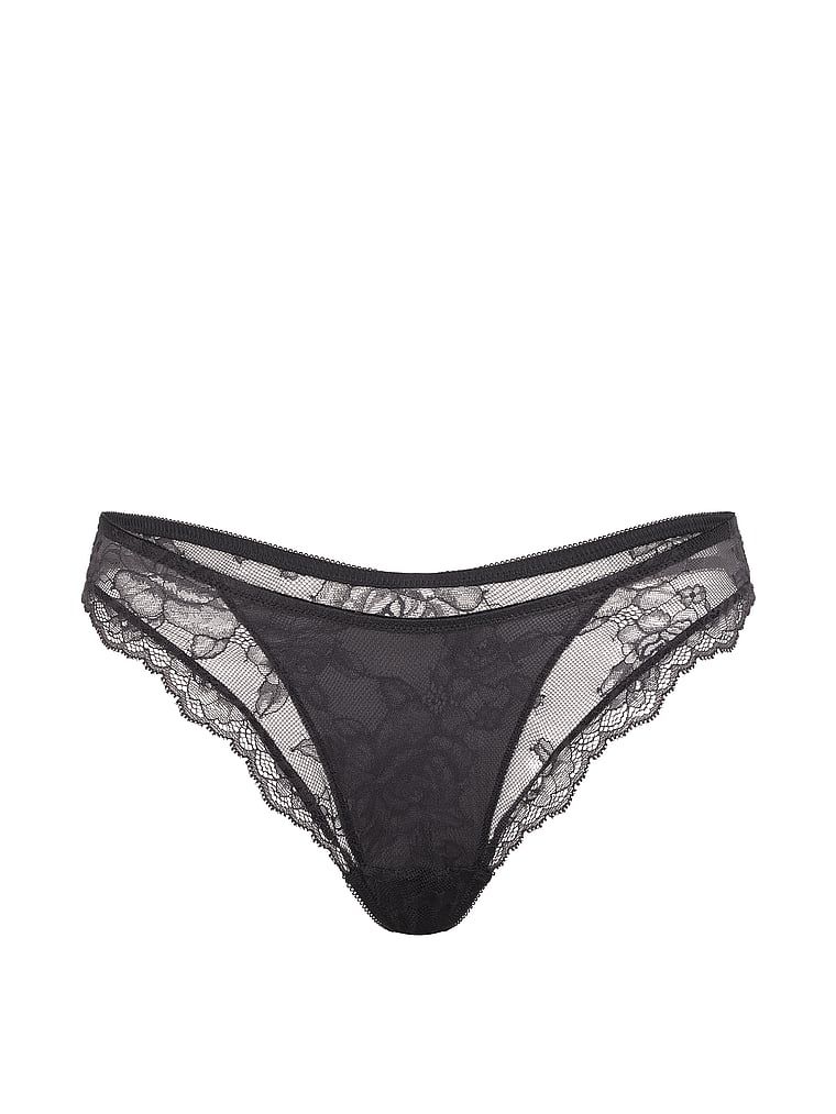 Čipkasti preklop tanga. Proizvod je sive boje i dolazi iz kolekcije Very Sexy.