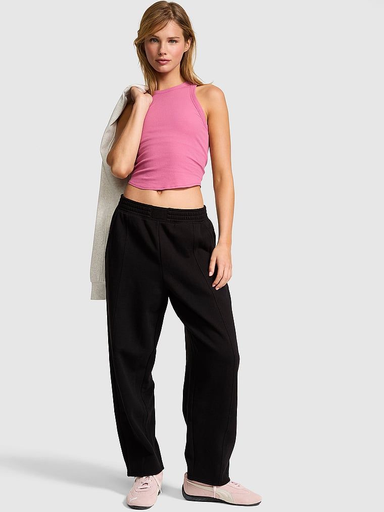 PINK Campus Fleece Seamed Barrel trenirke