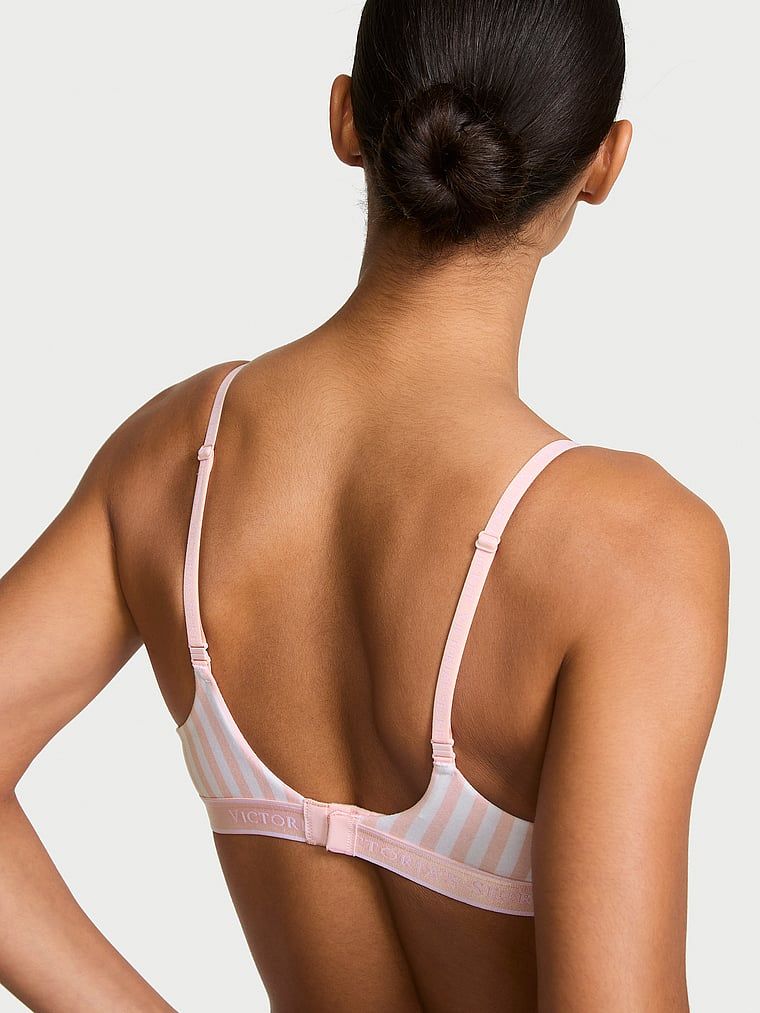 Push-up pamučni grudnjak Perfect Shape. Proizvod ima uzorkovane boje i dolazi iz kolekcije majica.