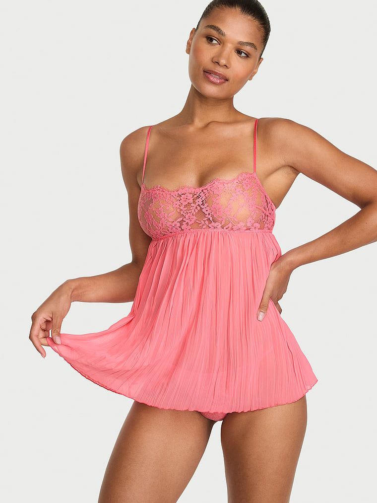Dream Angels Dream Lace plisirani babydoll ljubimac i tange