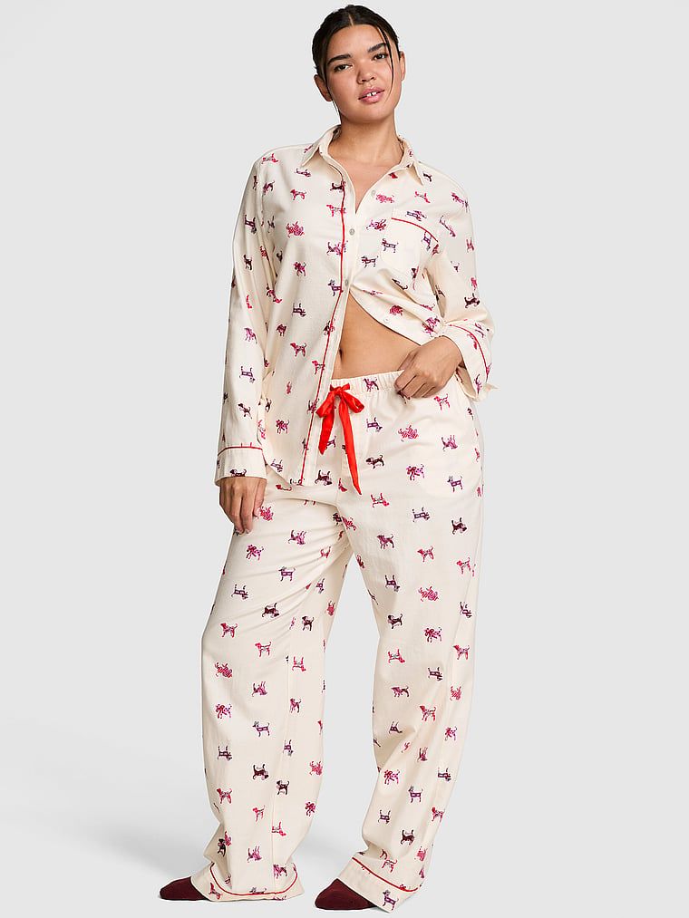Dugi pidžama komplet Favorite Flannel
