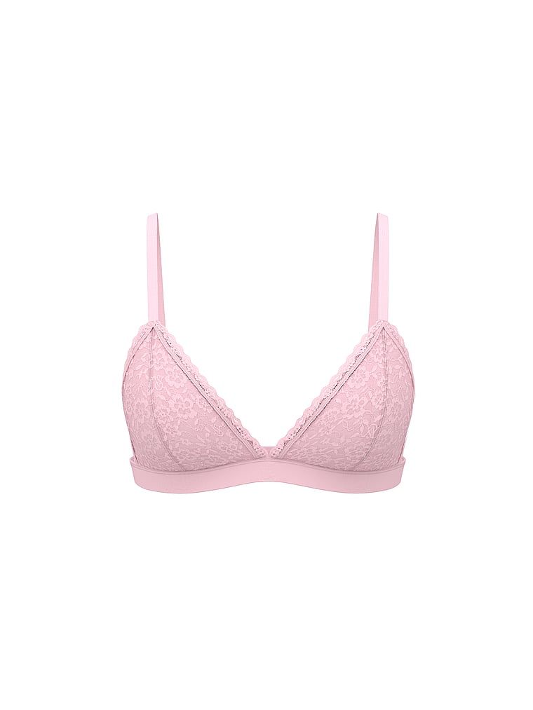 Čipkasti bralet bez podstave. Proizvod je ružičaste boje i dolazi iz Victoria's Secret kolekcije.