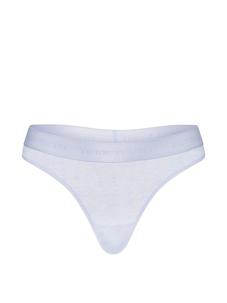 Tangice izrađene od SoSoft Ultra-Fine Logo modal. Proizvod je plave boje i dolazi iz kolekcije Cotton.