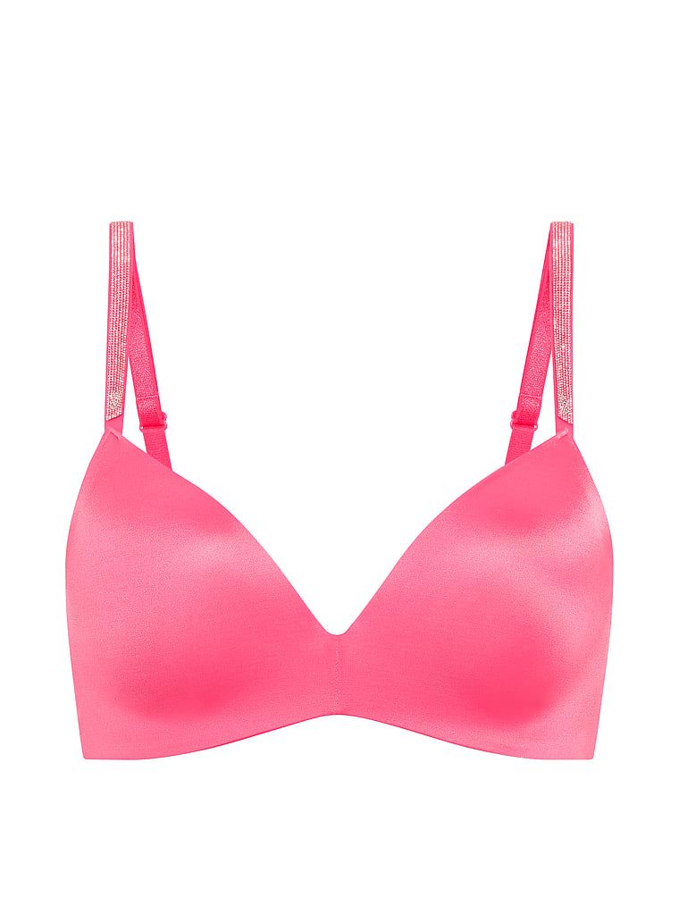 Push-up grudnjak bez žice So Obsessed Shine naramenica. Proizvod je ružičaste boje i dolazi iz kolekcije Very Sexy.