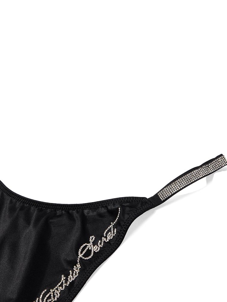 Strings Shine Script. Proizvod je crne boje i dolazi iz kolekcije Very Sexy.