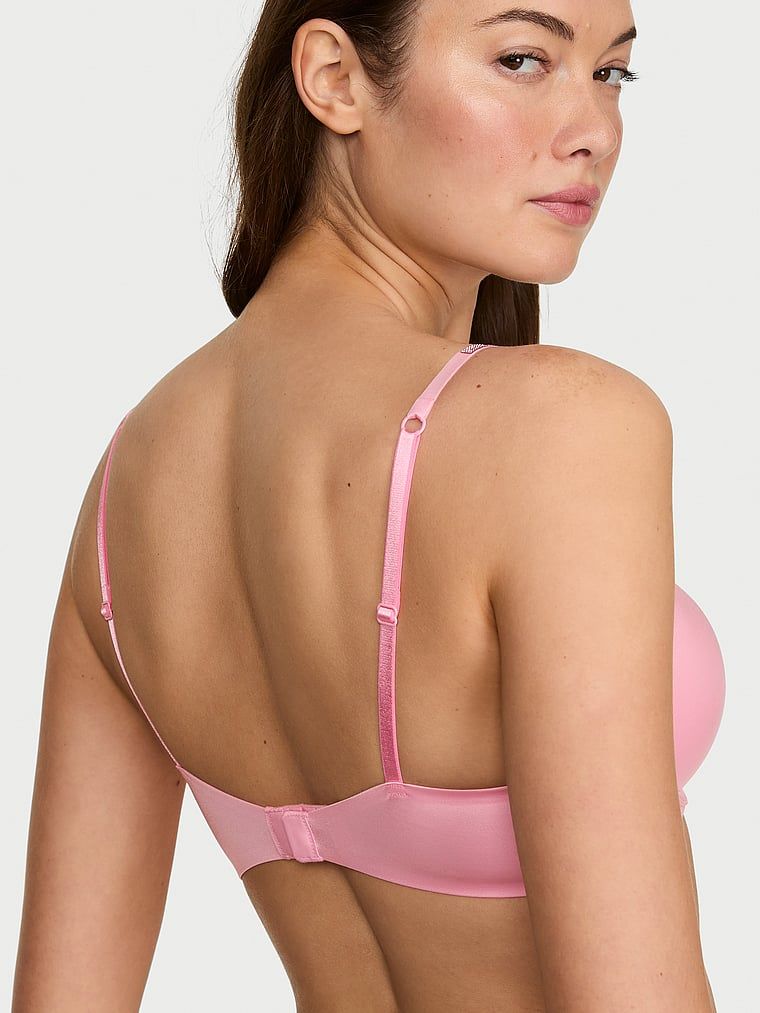 Push-up grudnjak Shine Bow. Proizvod je ružičaste boje i dolazi iz kolekcije Very Sexy.
