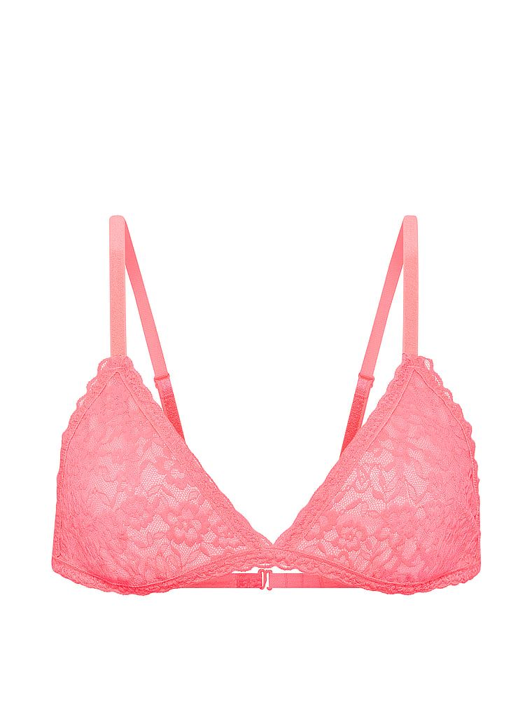 Čipkasti bralet bez podstave. Proizvod je ružičaste boje i dolazi iz Victoria's Secret kolekcije.
