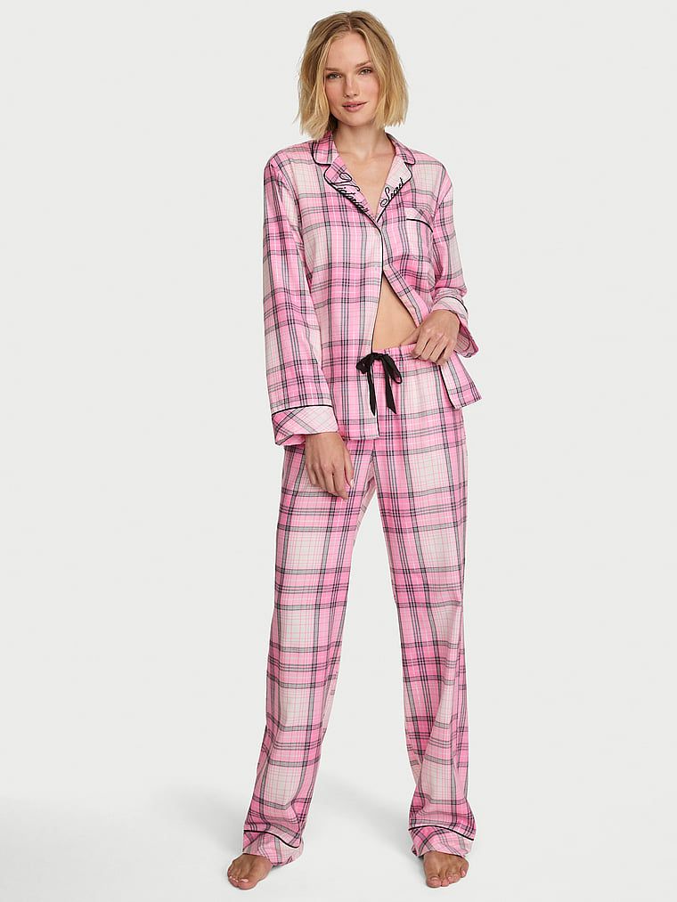 Victoria's Secret Duga flanelska pidžama