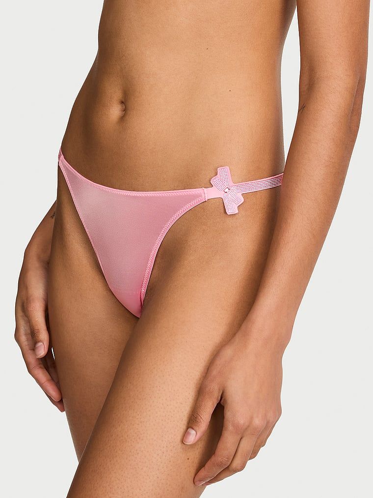 Very Sexy Sjajne tangice s mašnom