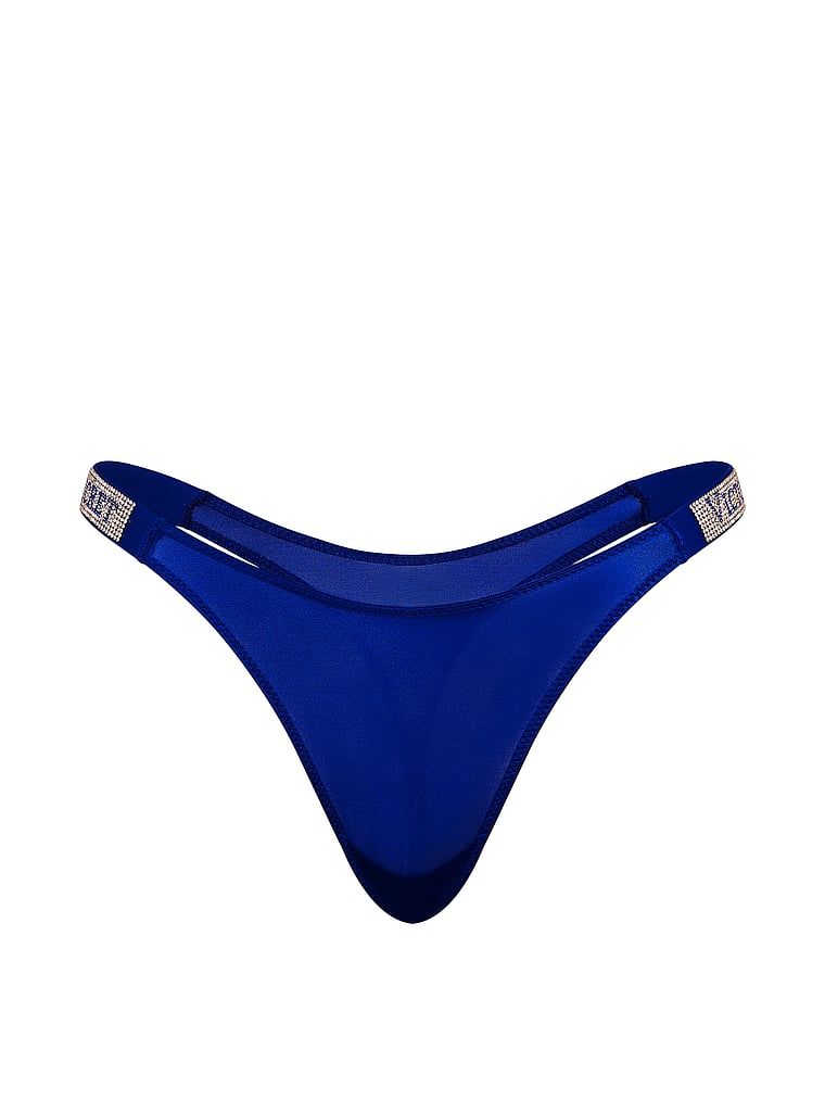 Tange s sjajnim naramenicama za sjaj. Proizvod je plave boje i dolazi iz kolekcije Very Sexy.